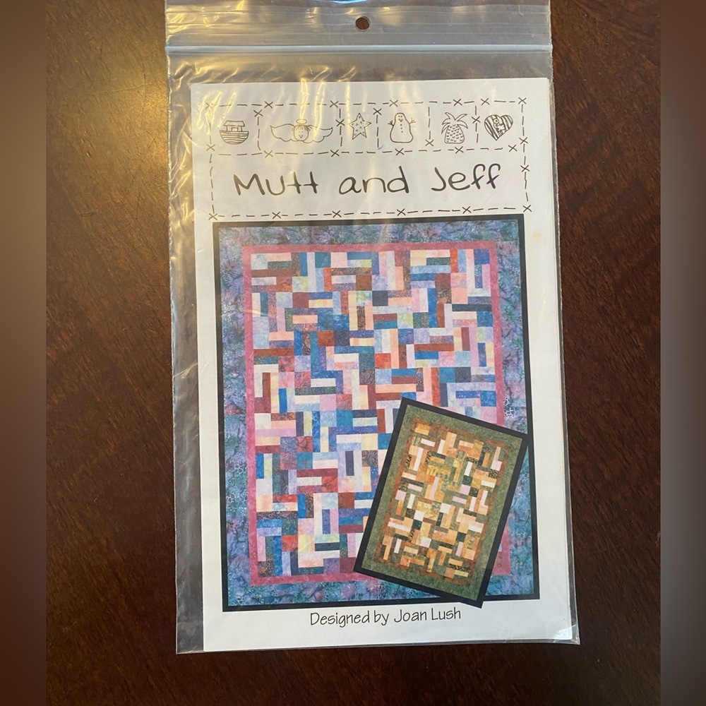 ⛱️ Mutt and Jeff Quilt Pattern - Picture 2 of 3